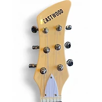 Used Eastwood LG 150T Cream Solid Body Electric Guitar