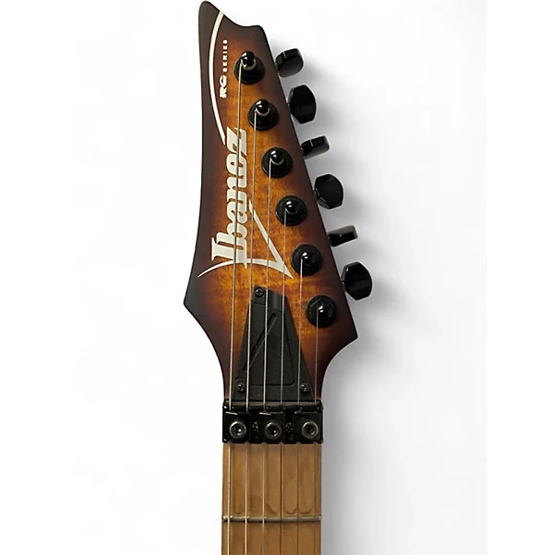 Used Ibanez RGAR42MFMT Sunburst Solid Body Electric Guitar