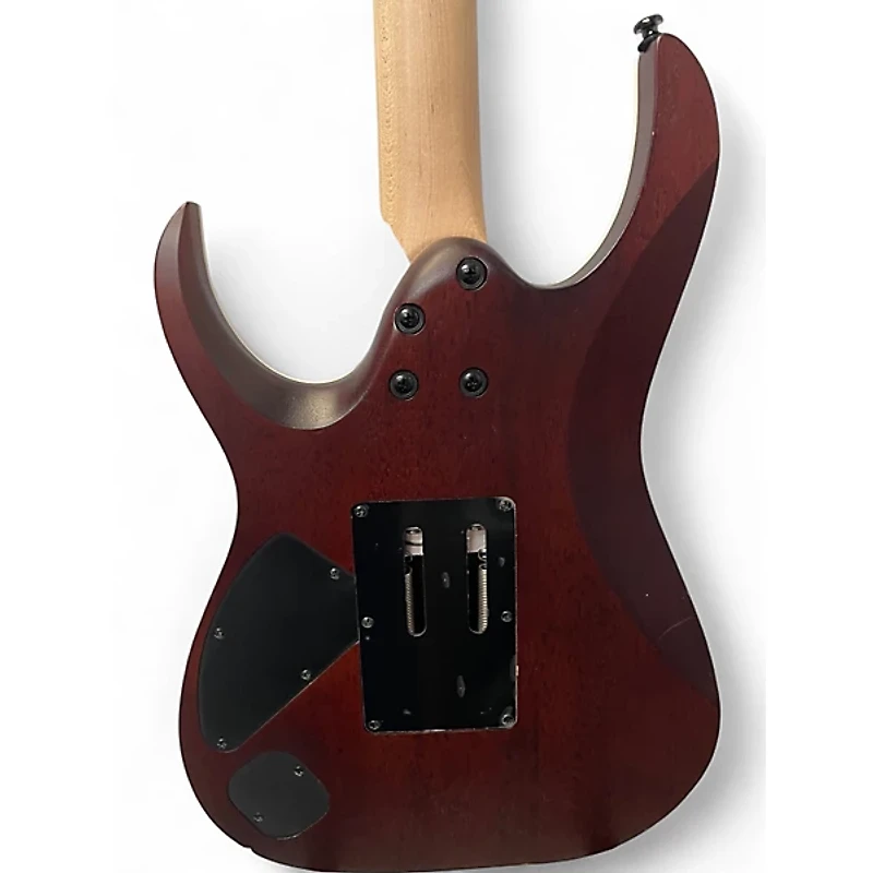 Used Ibanez RGAR42MFMT Sunburst Solid Body Electric Guitar