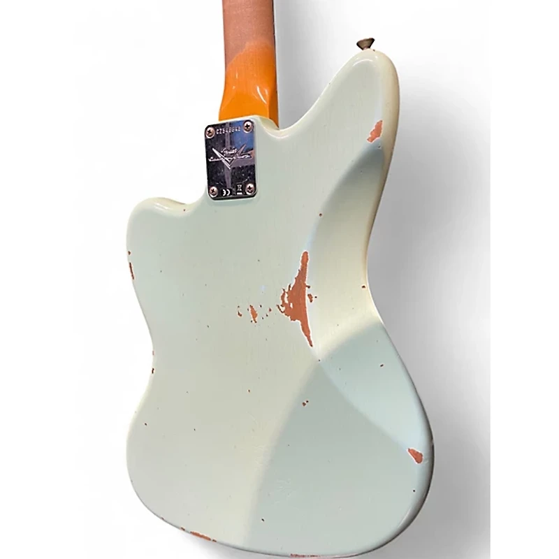 Used 2020 Fender Custom Shop '65 Jazzmaster relic surf green Solid Body Electric Guitar