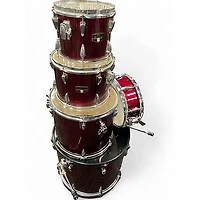 Used TAMA 5 Piece Imperialstar Candy Apple Red Drum Kit