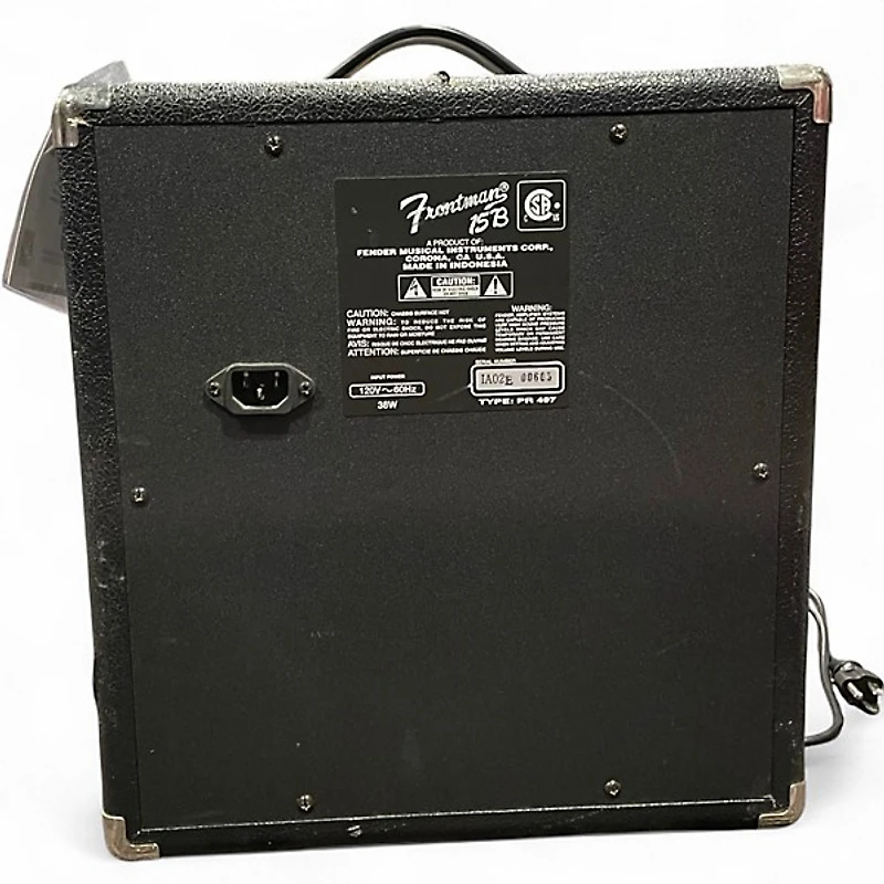 Used Fender Frontman 15b Bass Combo Amp