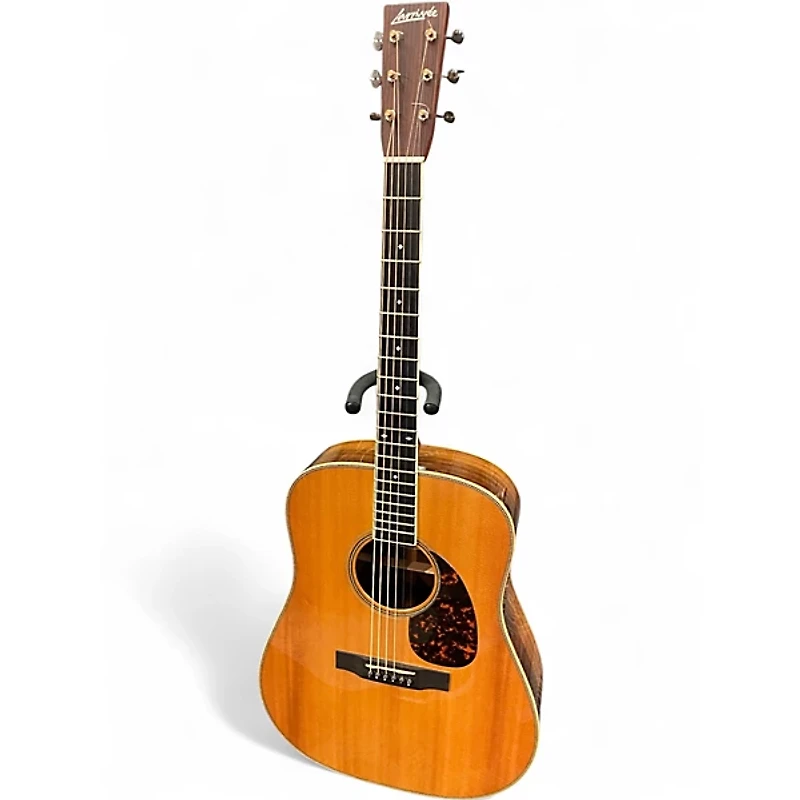 Used Larrivee D-60 Custom Brazilian Rosewood Natural Acoustic Guitar
