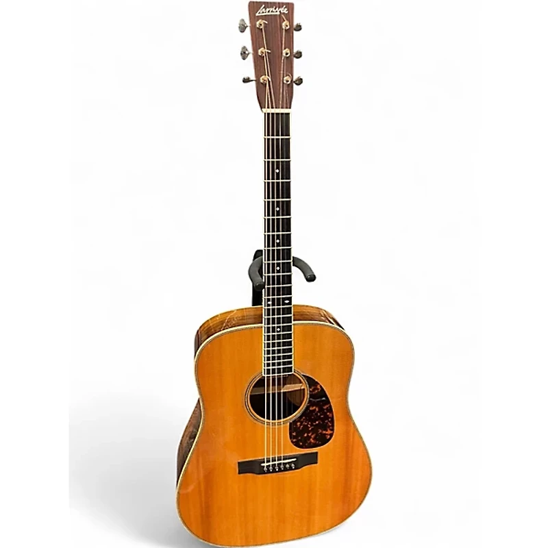 Used Larrivee D-60 Custom Brazilian Rosewood Natural Acoustic Guitar