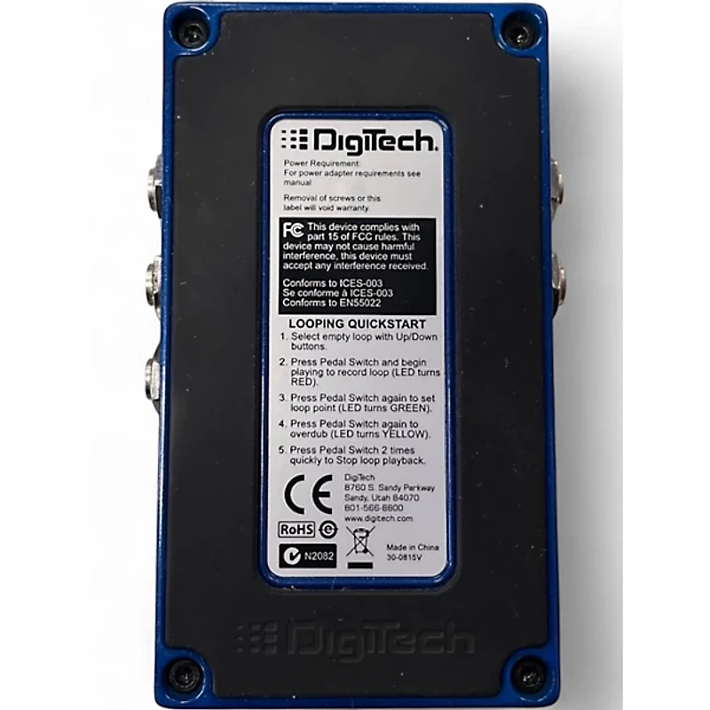 Used DigiTech JamMan Solo Looper Pedal