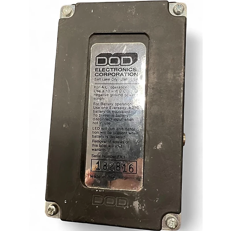 Used DOD FX80B Compressor Sustainer Effect Pedal