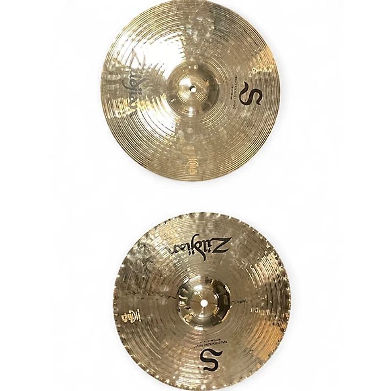 Used Zildjian 14in Mastersound Hi Hat Pair Cymbal