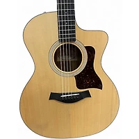 Used Taylor 214CE Natural Acoustic Electric Guitar
