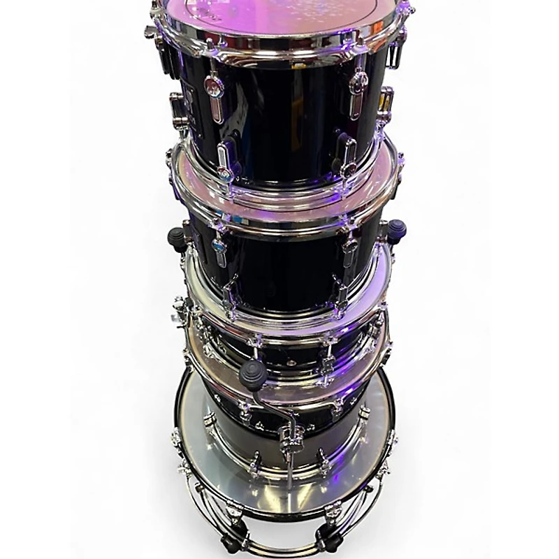 Used SONOR 5 Piece AQ1 BLACK Drum Kit