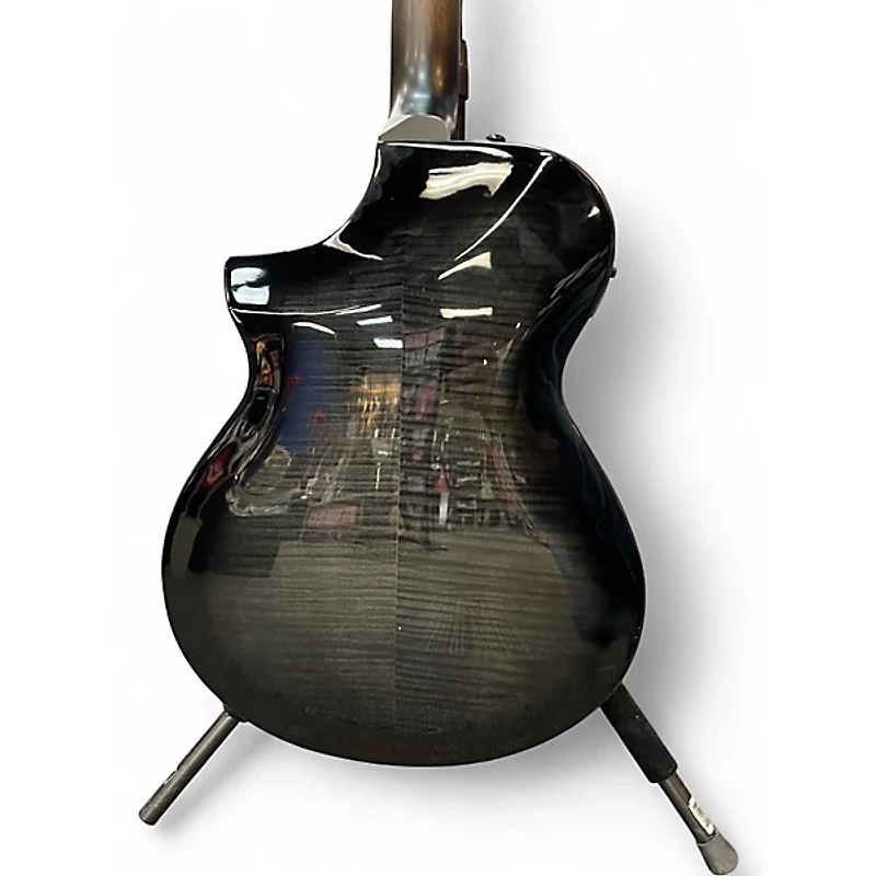 Used Ibanez AEWC400-TKS Trans Black Acoustic Electric Guitar