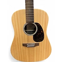 Used Martin D X2 Natural 12 String Acoustic Electric Guitar