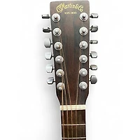 Used Martin D X2 Natural 12 String Acoustic Electric Guitar