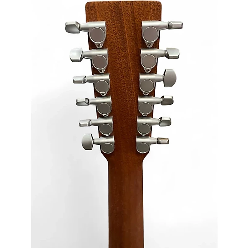 Used Martin D X2 Natural 12 String Acoustic Electric Guitar