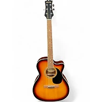 Used Mitchell O120 3 Color Sunburst Acoustic Electric Guitar