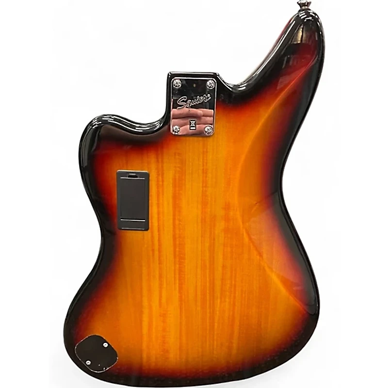 Used Squier Vintage Modified Jaguar Bass 3 Color Sunburst Electric Bass Guitar