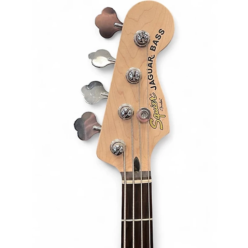 Used Squier Vintage Modified Jaguar Bass 3 Color Sunburst Electric Bass Guitar