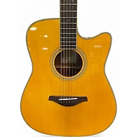 Used Yamaha FGC-TA TRANSACOUSTIC Natural Acoustic Electric Guitar