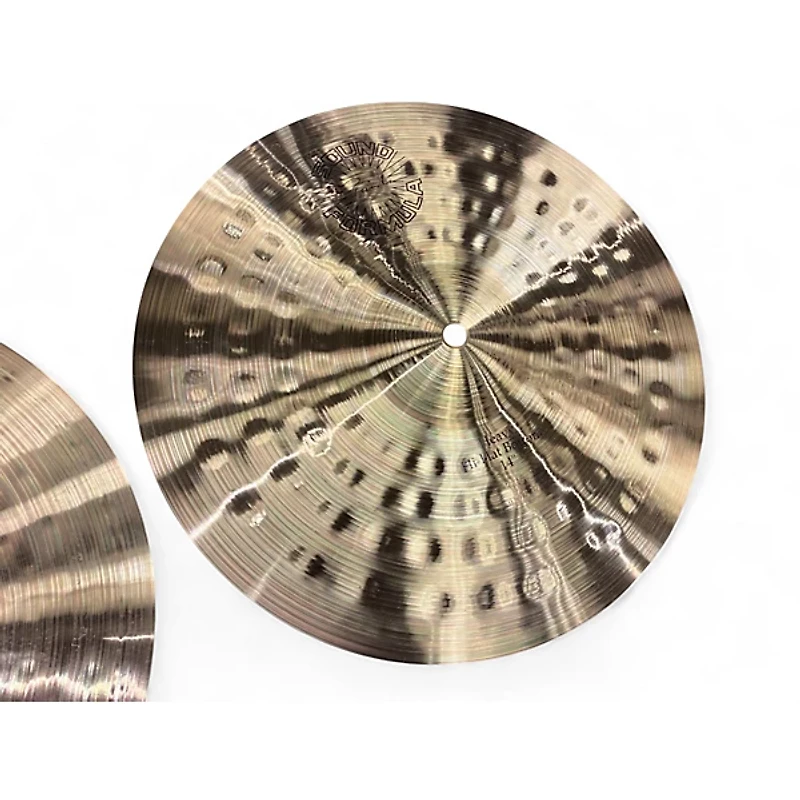 Used Paiste 14in Formula 602 Sound Edge Hi Hat Pair Cymbal