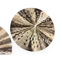 Used Paiste 14in Formula 602 Sound Edge Hi Hat Pair Cymbal