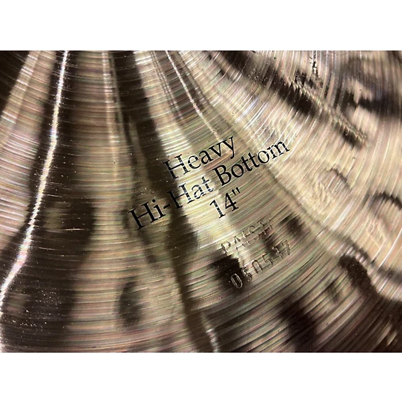 Used Paiste 14in Formula 602 Sound Edge Hi Hat Pair Cymbal