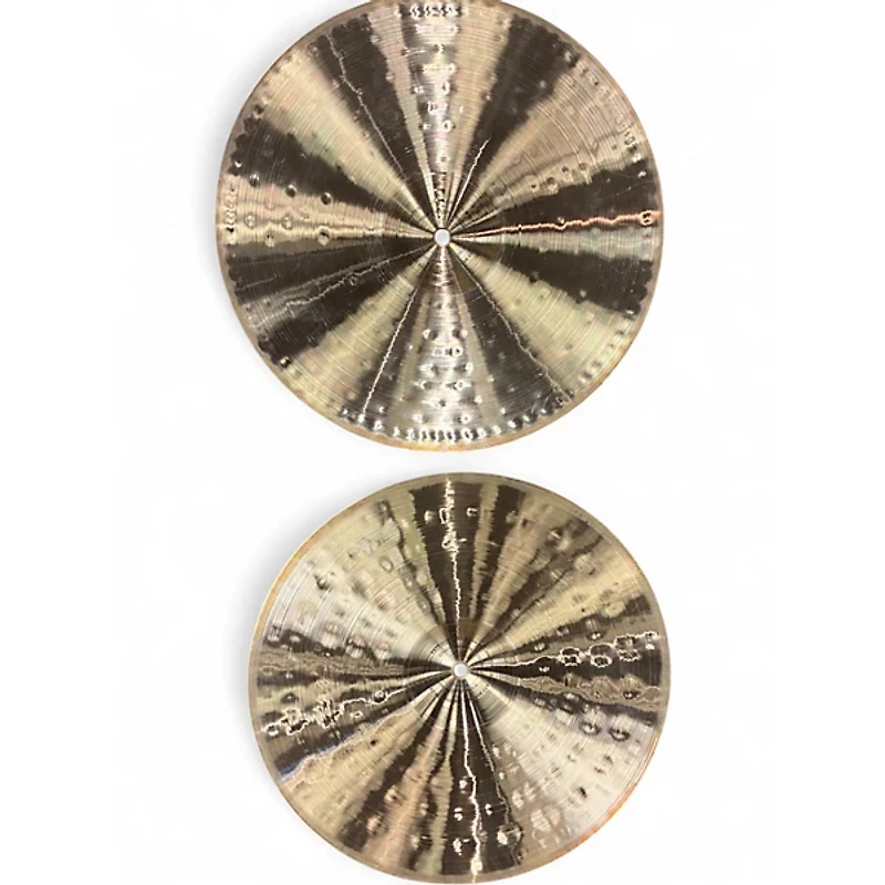 Used Paiste 14in Formula 602 Sound Edge Hi Hat Pair Cymbal