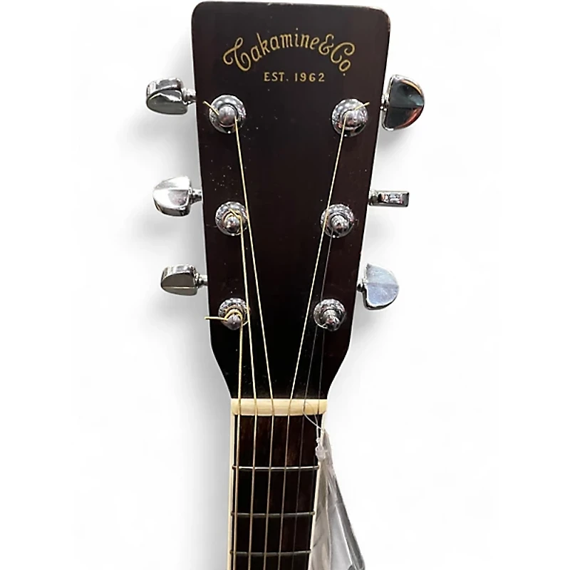 Used Takamine EF360S Natural Acoustic Electric Guitar