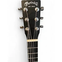 Used Martin dreadnaught junior Natural Acoustic Electric Guitar
