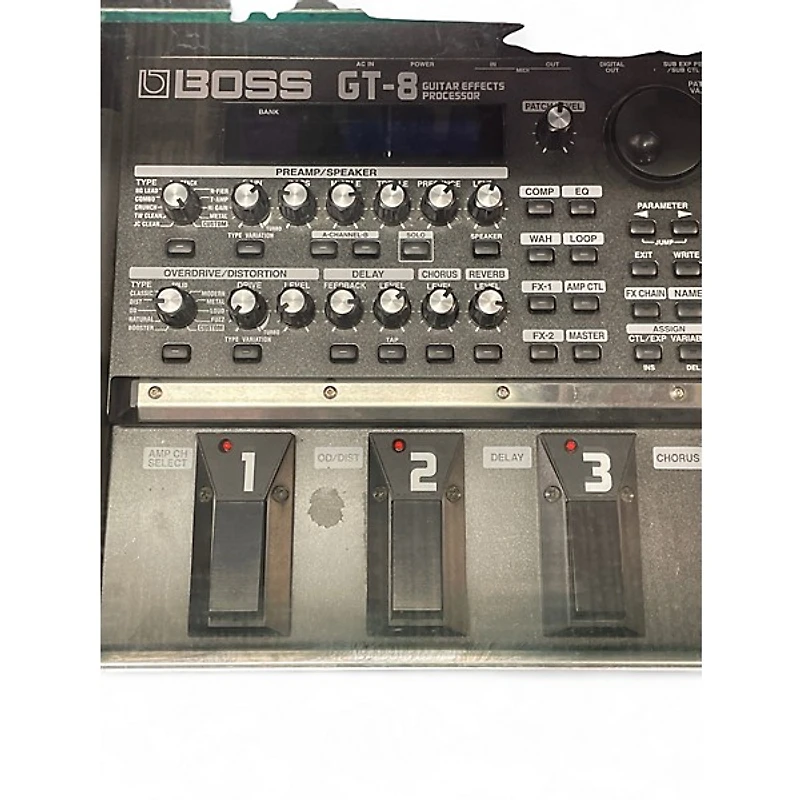 Used BOSS GT8 Guitar Effect Processor