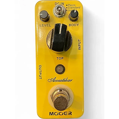 Used Mooer ACOUSTIKAR Pedal