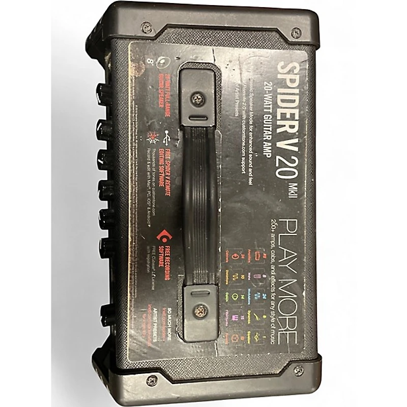 Used Line 6 Spider V 20 MkII 20w 1x8 Guitar Combo Amp