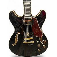 Used Ibanez AS93 Artcore Black Hollow Body Electric Guitar
