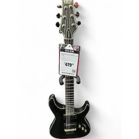 Used Schecter Guitar Research Blackjack C1 Black Solid Body Electric Guitar