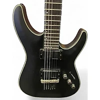 Used Schecter Guitar Research Blackjack C1 Black Solid Body Electric Guitar