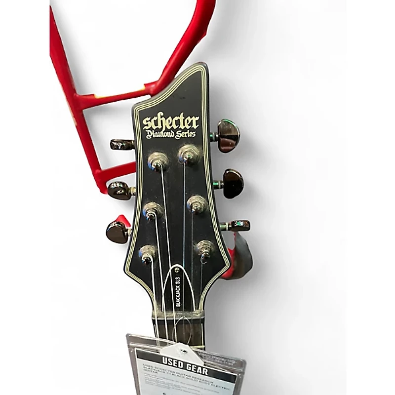 Used Schecter Guitar Research Blackjack C1 Black Solid Body Electric Guitar