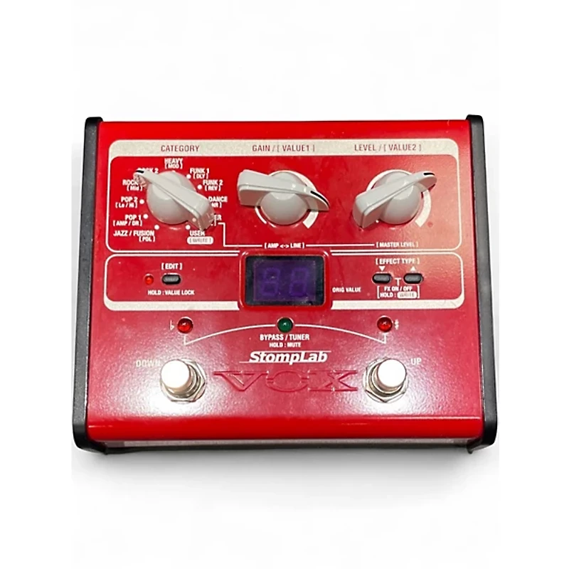 Used VOX stompLab Effect Processor