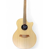 Used Cole Clark AN2EC-BB Natural Acoustic Electric Guitar