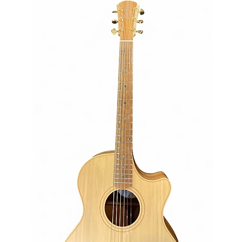 Used Cole Clark AN2EC-BB Natural Acoustic Electric Guitar
