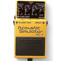 Used BOSS AC3 Acoustic Simulator Effect Pedal
