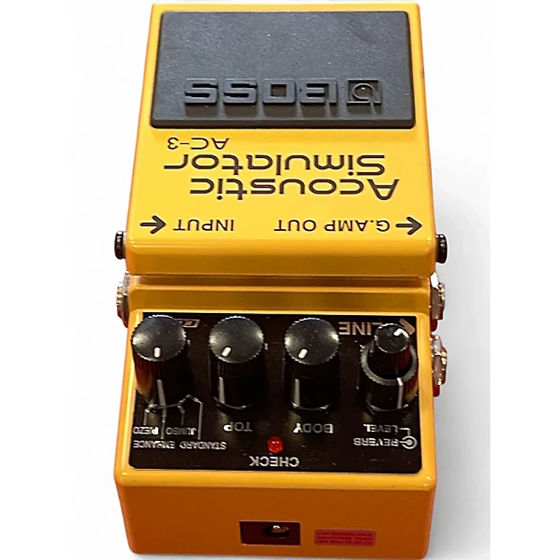Used BOSS AC3 Acoustic Simulator Effect Pedal