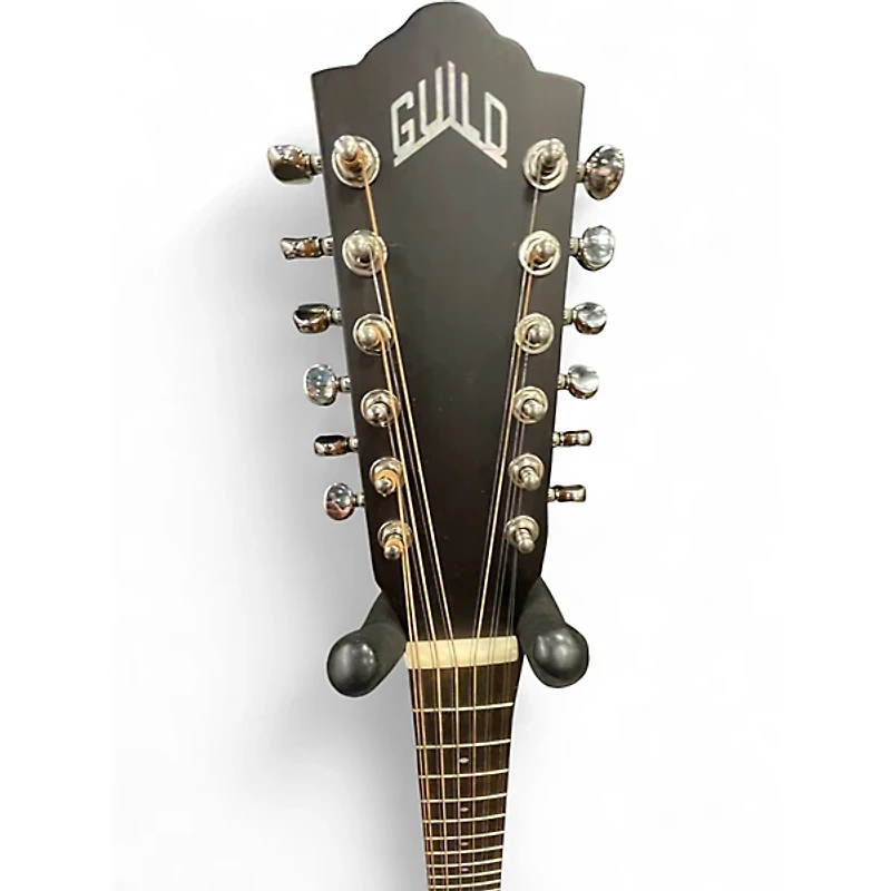 Used Guild f-2512e Natural 12 String Acoustic Guitar