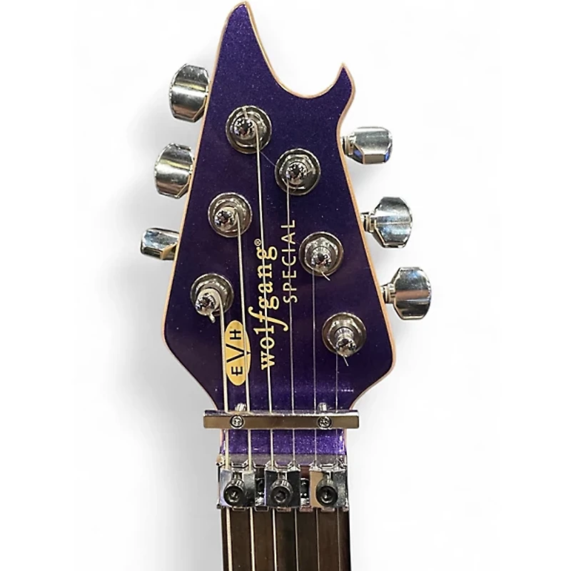 Used EVH Wolfgang Special Deep Purple Metallic Solid Body Electric Guitar