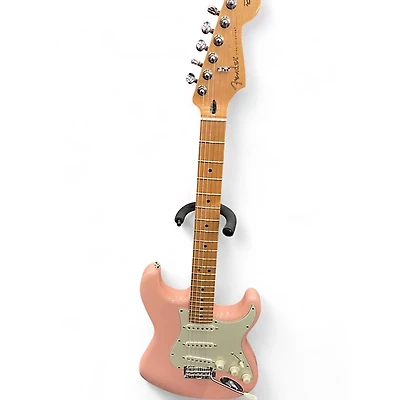 Used Fender Player Stratocaster  Shell Pink Solid Body Electric Guitar