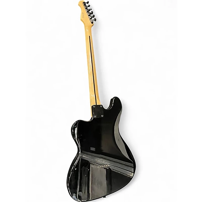 Used Harley Benton JA Baritone Black Solid Body Electric Guitar