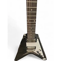 Used Epiphone Flying V Black Solid Body Electric Guitar