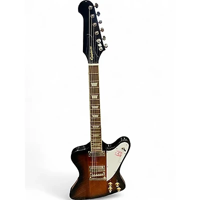 Used Epiphone Firebird Studio 2 Tone Sunburst Solid Body Electric Guitar