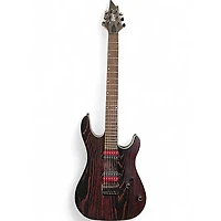 Used Cort KX300 Etched Black and Red Solid Body Electric Guitar