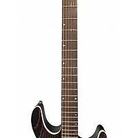 Used Cort KX300 Etched Black and Red Solid Body Electric Guitar