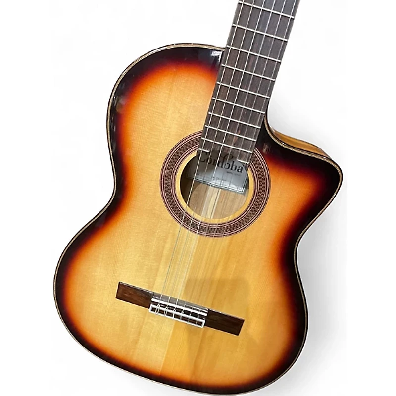 Used Cordoba GK Studio Sunburst Classical Acoustic Guitar