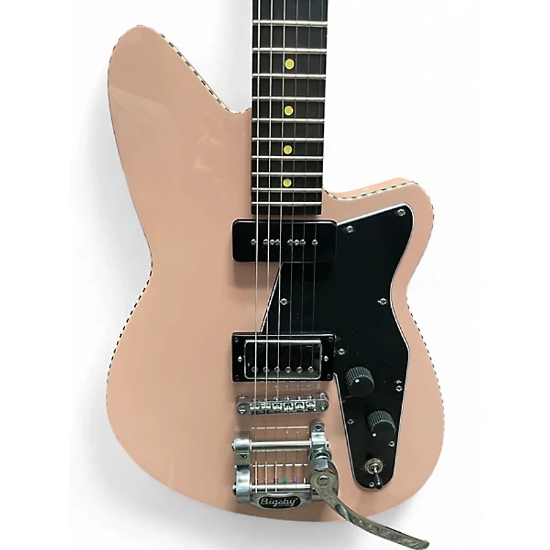 Used Reverend Rick Vito Soul Agent Orchid Pink Solid Body Electric Guitar