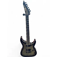 Used ESP LTD MH1000 Deluxe Charcoal Burst Solid Body Electric Guitar